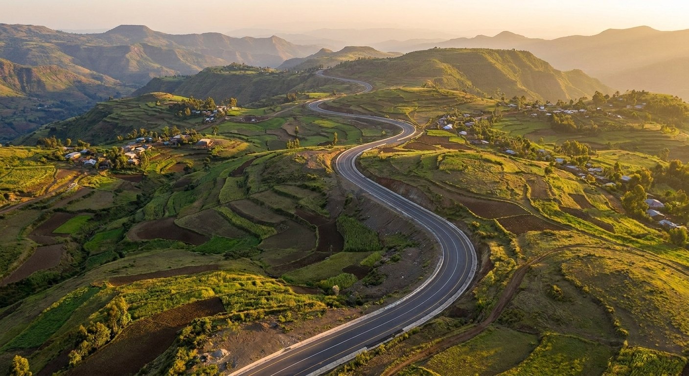 Road works and infrastructure development